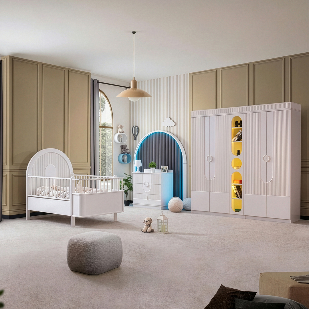 Venedik Mega Madrid Beşik Bebek Odası