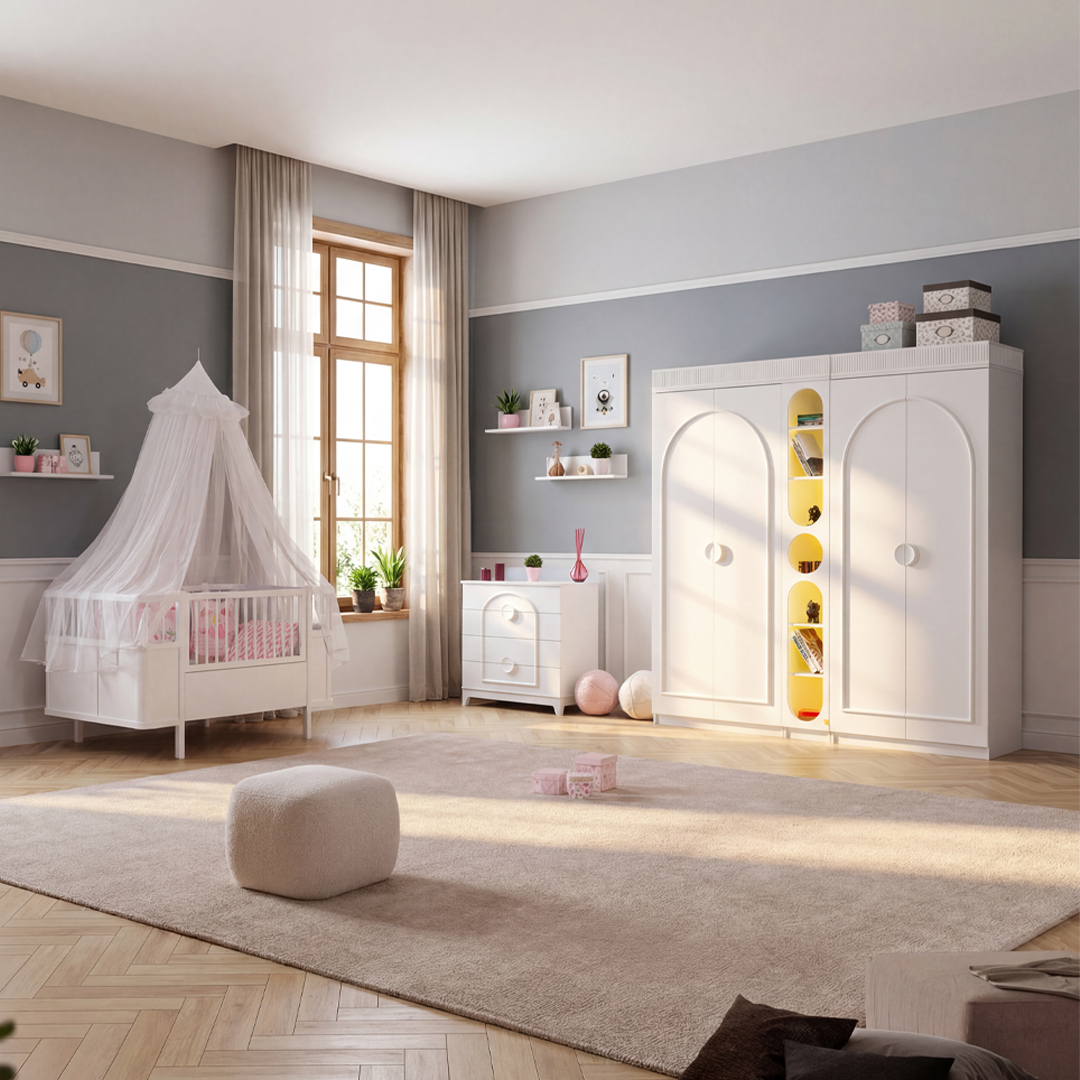 Berlin Mega Dublin Beşik Bebek Odası