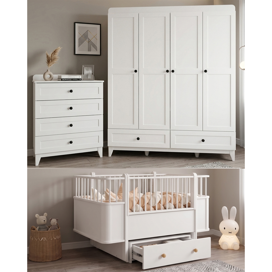 Viyana Mega Dublin Sallanır Beşik Bebek Odası Takımı