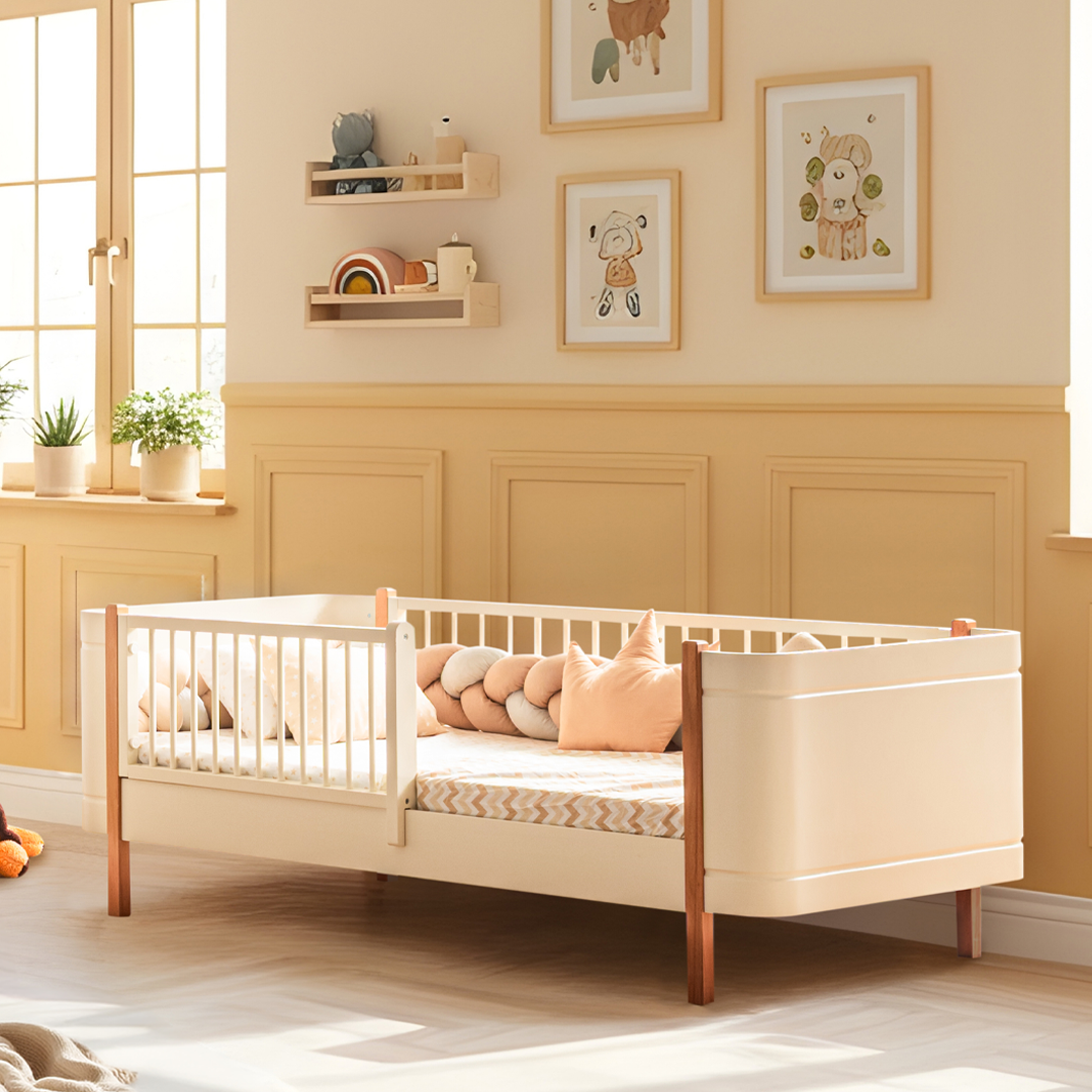 Sofya Karyola (Meşe/Krem)